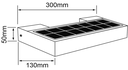 EXTERIOR SOLARES LED 2.8W3.7 VCC4000K