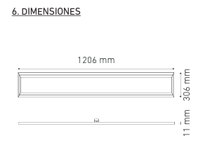 PANEL (30X120) STD 40W 100-240V 40K BC