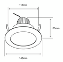 INT ACENTO EMP LED N 11W100-240V800LM