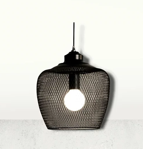LAMPARA COLGANTE COLOR NEGRO ENJAMBRE