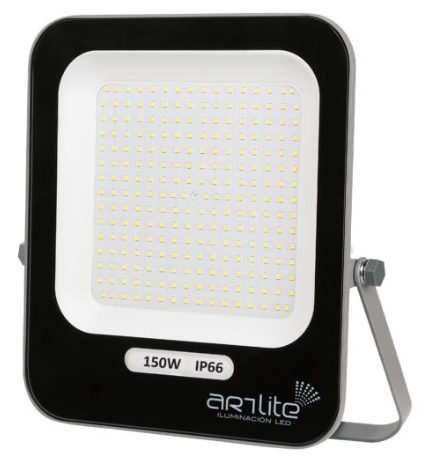 REFLECTOR LED SMD CUADRADO SLIM 150W BLANCO FRIO