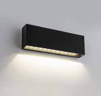 Luminario de pared Led Kuno, 6w, 100-240v, 50/60hz ,IP65, 3000°K, Gris Urbano