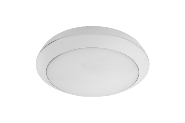 Plafón Led Ilse, con sensor, 12w, 100-277v, 50/60hz, IP66, 4000°K, Blanco