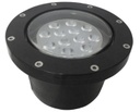 LUM EMPOTRADA EN PISO LED 12W 100-240V 3000K