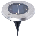 Luminario para piso solar Uso exerior Satín. IP 65. LED 0.08W  3000k