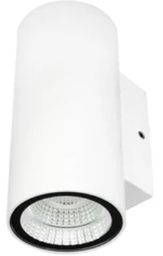 [AEM1730B] Luminario de pared Led Basil, 6w, 100-240v, 50/60hz, IP65, 3000°k, Blanco