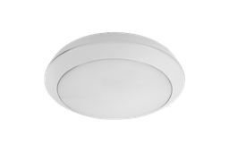 [AES3124B] Plafón Led Ilse, con sensor, 12w, 100-277v, 50/60hz, IP66, 4000°K, Blanco