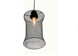 [TUNEL-6164] LAMPARA COLGANTE COLOR NEGRO TUNEL